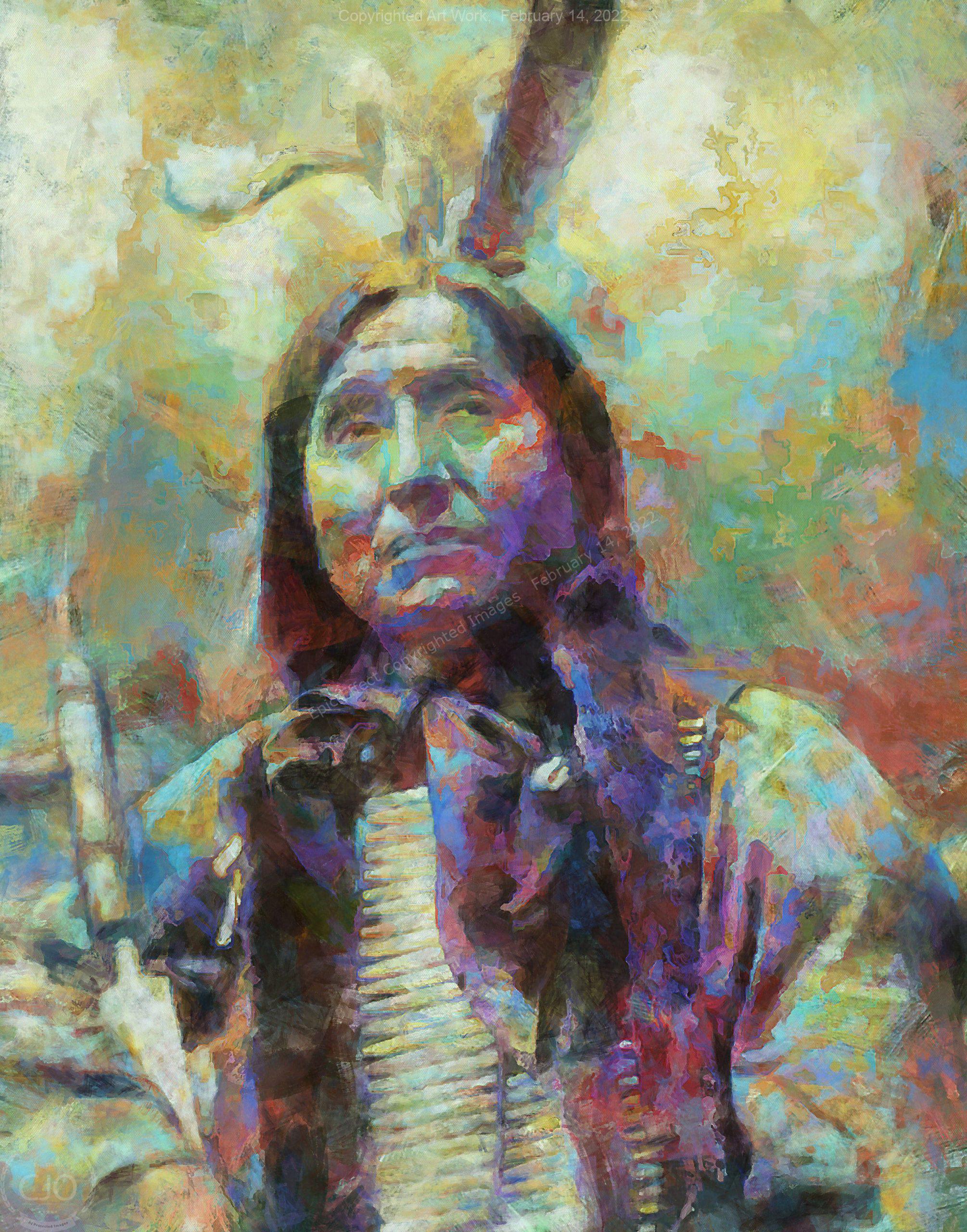 No Whiskey Gallery Wrap Canvas Print 40x30 - Image 2