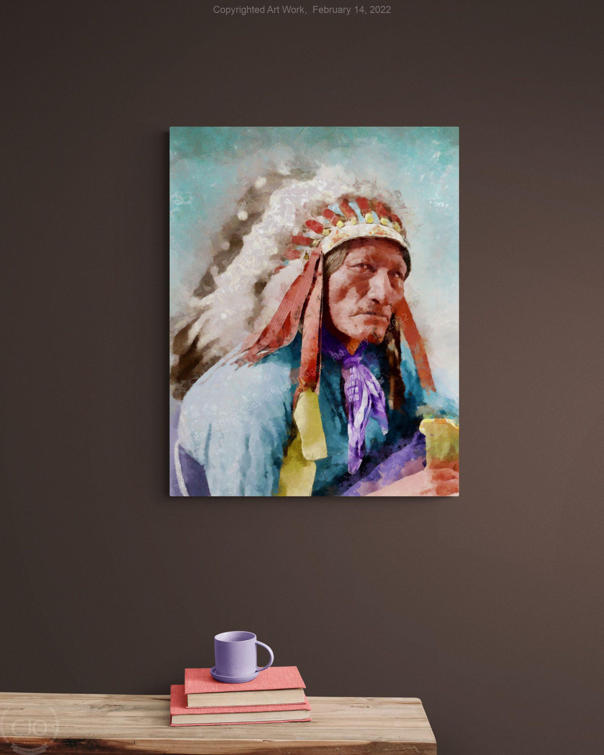 He Who Leads 24 x 18 Gallery Wrap Canvas Print - Image 2